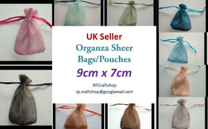 chinkyboo Caltrad 100 Organza Wedding Gift Bags Jewellery Pouches Mixed Color