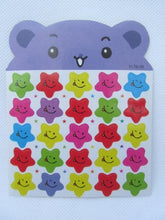 Load image into Gallery viewer, Fat-catz-copy-catz 175+ Childrens Smiley Face Stars hearts small Reward Stickers for kids, motivation merit/praise school teacher labels, craft card making
