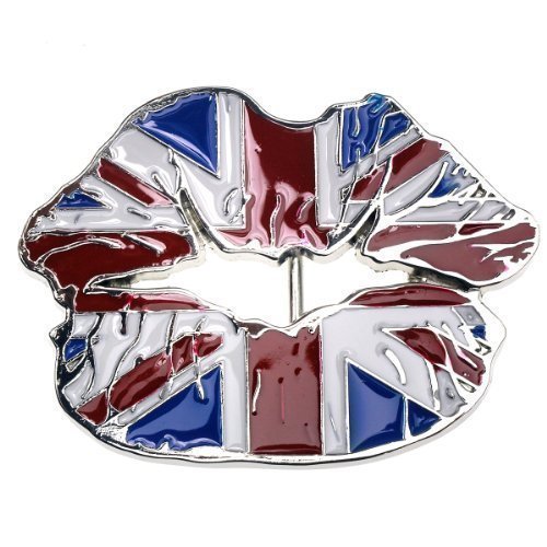 Buckle Kiss UK British Flag Belt Buckle