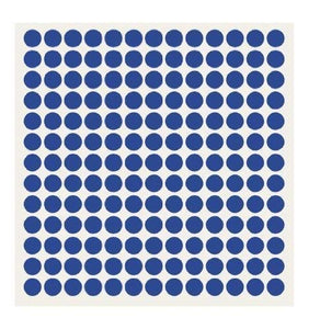 175 Royal Blue Round Stickers 13mm - Sticky Coloured Self Adhesive Dots for Colour Coding