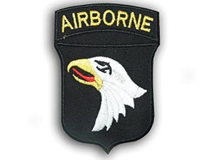 WW2 Airborne 101th Division Eagle US Army Airforce Iron on Patch Badge Insignia