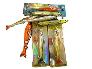 Fat-catz-copy-catz 1x Collectable novelty goldfish cod hake clown fish salmon shiny pen (random selection)