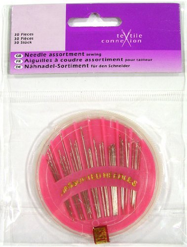 30pcs Assorted Hand Sewing Needles Compact Mixed Sewing