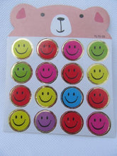 Load image into Gallery viewer, Fat-catz-copy-catz 175+ Childrens Smiley Face Stars hearts small Reward Stickers for kids, motivation merit/praise school teacher labels, craft card making
