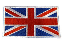 Load image into Gallery viewer, Fat-catz-copy-catz Union Jack Army England United Kingdom Patriotic Flag Iron Sew on Clothes Patch
