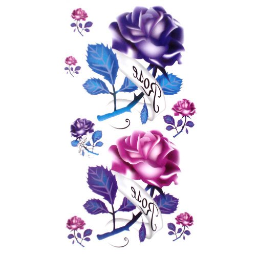 GGSELL King Horse Temporary tattoo stickers rose sexy charming