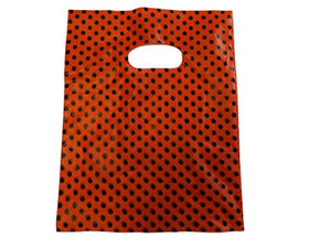 Fat-catz-copy-catz 35+ Quality Small 12cmx12cm Fashion Plastic Carrier Bags for Shops, Markets, Party Gift loot Bags