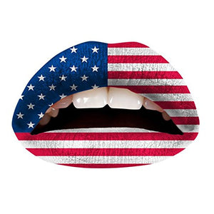 Violent Lips The American Flag Temporary Lip Appliques - Set of 3