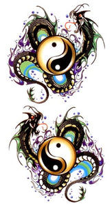 Tattoo Stickers - Ying Yang