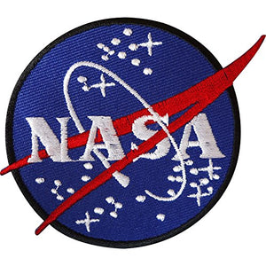 NASA Iron On Patch/Sew On Badge for Astronaut Space Fancy Dress Costume Jacket