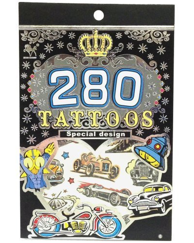 Tapp CollectionsÃÂÃÂ¢ÃÂÃÂÃÂÃÂ¢ 280 Temporary Tattoos - M2 Style by Tapp Collections