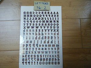 3 DESIGNS, TEMPORARY TATTOOS LETTERS NUMBERS NAMES ALPHABET CRAFT PARTIES UKSELL