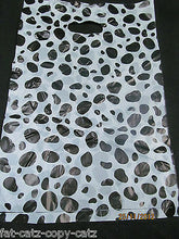 Load image into Gallery viewer, DALMATIAN ANIMAL DOG PRINT SPOTTED FASHION CARRIER GIFT BAGS 45+PER PACK 2 SIZES
