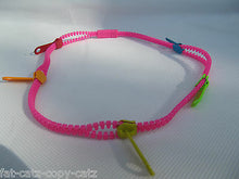 Load image into Gallery viewer, MULTIPLE ZIPS ZIP FUN FASHION GIRLS LADIES NECKLACE JEWELLERY 5 COLOURS UKSELLER
