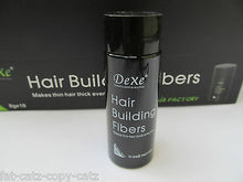 Load image into Gallery viewer, 8g TRAVEL SIZE BLACK QUALITY HAIR LOSS THICKENING BUILDING FIBRES FIBERS UKSELL
