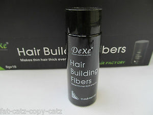 8g TRAVEL SIZE BLACK QUALITY HAIR LOSS THICKENING BUILDING FIBRES FIBERS UKSELL
