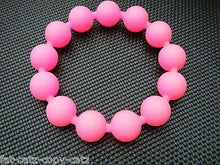 Load image into Gallery viewer, NEON UNISEX CLUBBING RUBBER BALL SILICONE FRIENDSHIP WRIST BRACELET BAND UKSELL
