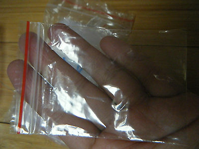 100 x 9cm x 6cm CLEAR PLASTIC GRIP & SELF SEAL PLASTIC POLYTHENE BAGS RE-USEABLE
