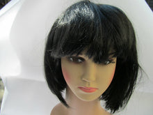 Load image into Gallery viewer, WOMENS LADIES FANCY DRESS COSTUME FULL SHORT BOB SYNTHETIC WIG FRINGE 7 COLOURS
