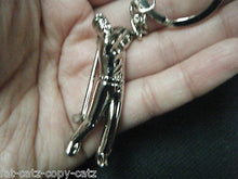 Load image into Gallery viewer, GOLFING PROFESSIONAL SPORTS GOLF PLAYER SILVER METAL KEYRING GIFT IDEA UK SELLER
