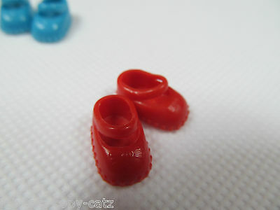 5 or 10 PAIRS TINY SMALL MINIATURE SIZED SHOES SHELLY DOLL'S HOUSE 1.5cm LENGTH