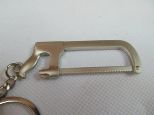 MEN BOYS HANDY TOOLS NOVELTY AXE SAW SPANNER PLIERS MALLET KEYRINGS GIFT IDEA UK