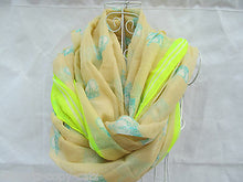 Load image into Gallery viewer, PINK or YELLOW LARGE CROWN SOFT FEEL LADIES FASHION SCARF 170cm x 110cm UKSELLER

