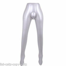Load image into Gallery viewer, QUALITY INFLATABLE MALE LEGS BODY SHOP DISPLAY MANNEQUIN DURABLE PLASTIC UK SELL
