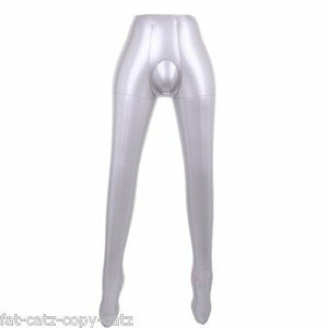 QUALITY INFLATABLE MALE LEGS BODY SHOP DISPLAY MANNEQUIN DURABLE PLASTIC UK SELL