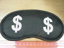 Load image into Gallery viewer, CUTE EYE SLEEPING MASKS BLINDFOLD TRAVEL COVER HASH TAG DOLLAR SLEEPING EYES UK
