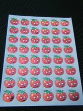 Load image into Gallery viewer, 10 SHEETS METALIC REWARD SCRAP BOOK STICKERS 450-700 PER PACK STARS APPLES FACES
