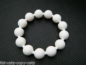 NEON UNISEX CLUBBING RUBBER BALL SILICONE FRIENDSHIP WRIST BRACELET BAND UKSELL
