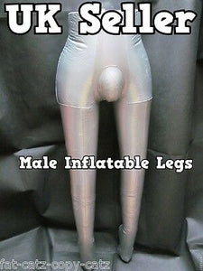 QUALITY INFLATABLE MALE LEGS BODY SHOP DISPLAY MANNEQUIN DURABLE PLASTIC UK SELL
