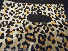 Load image into Gallery viewer, 40+ SMALL LEOPARD ANIMAL SPOTTED PRINT FASHION PLASTIC CARRIER BAGS 130mmx130mm
