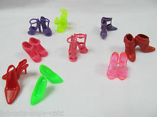 Load image into Gallery viewer, QUALITY SINDY DOLLS SIZED CLOTHING 9 PAIRS SHOES BOOTS HEELS UK SELLER FREE P&amp;P
