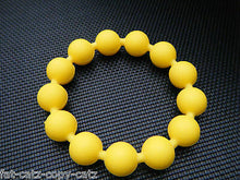 Load image into Gallery viewer, NEON UNISEX CLUBBING RUBBER BALL SILICONE FRIENDSHIP WRIST BRACELET BAND UKSELL
