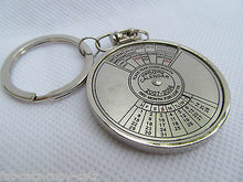 Load image into Gallery viewer, 50 YEAR REVOLVING PERPETUAL CALENDAR 2007-2056 KEYRING CHARM GIFT IDEA UK SELLER

