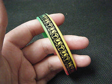 Load image into Gallery viewer, PEACE SIGN LOGO HIPPY RASTA LOVE MENS WOMENS RUBBER WRIST BRACELET BAND UKSELLER
